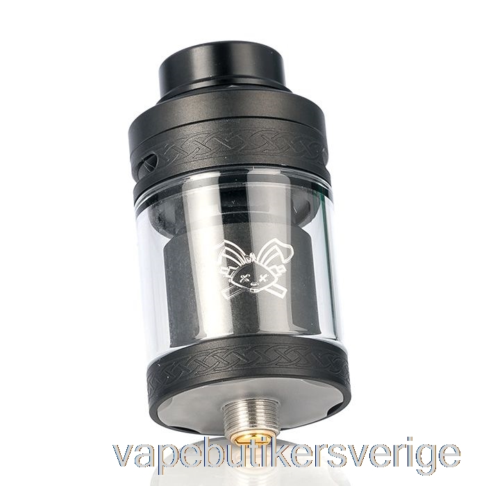 Vape Sverige Hellvape Dead Rabbit V2 25mm Rta Matt Svart (vit Logotyp)